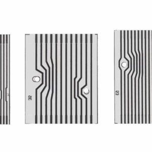 Mercedes C Class ribbon cables (3pcs) #254-009