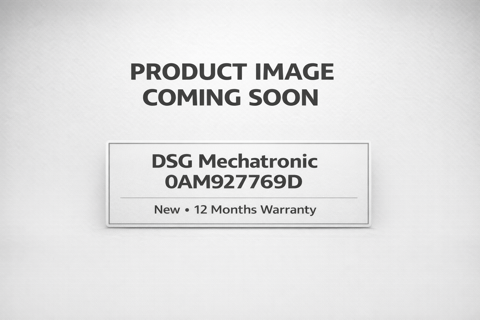 DSG Mechatronic 0AM927769E – DQ200 Control Unit (New, 12 Months Warranty)